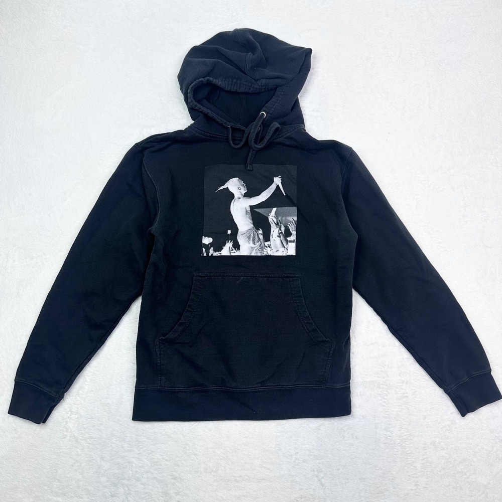 XXXTENTACION‎ Skins Hoodie Pullover Black Graphic Print Small Official Album Art